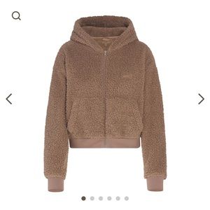 Skims Teddy Zip Up